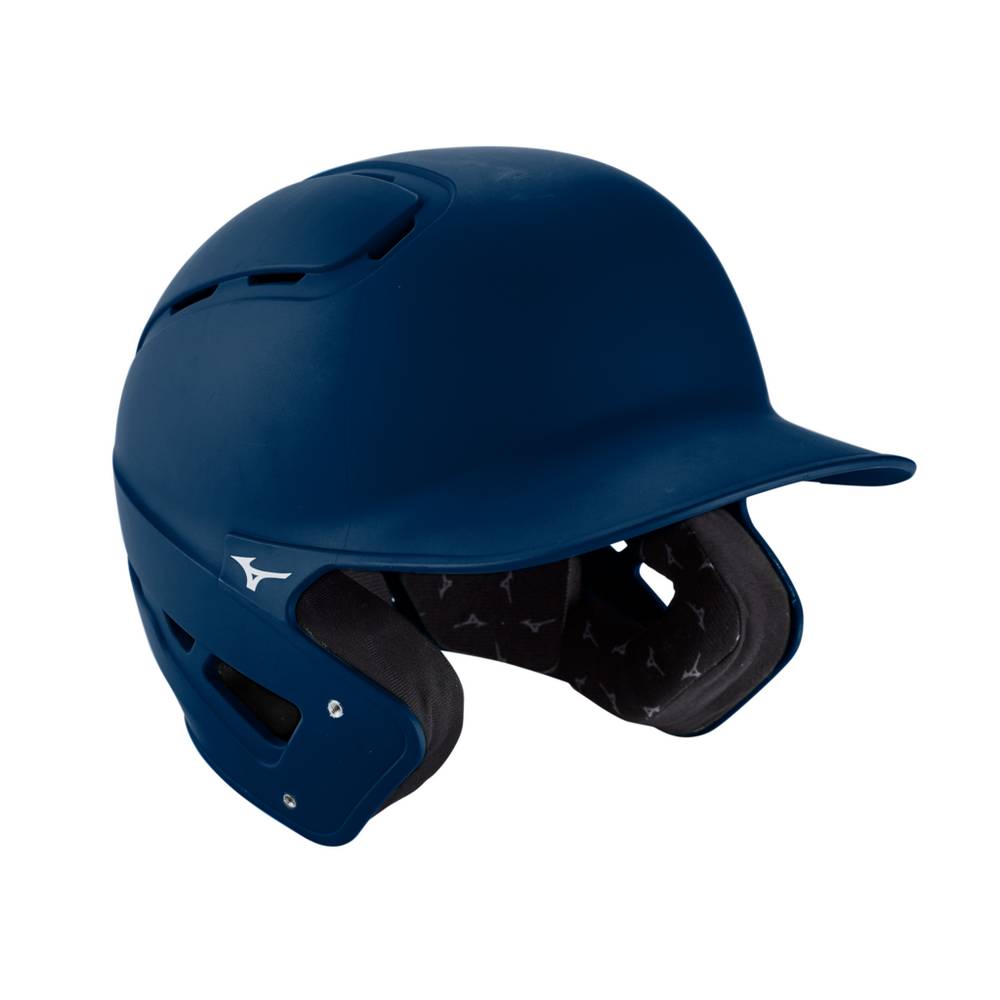 Casco Mizuno B6 Baseball Batting Hombre Azul Marino Ofertas QKML-42703